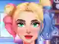Jogo Maquiagem Glamour Assustadora de Halloween online Jogo Maquiagem Glamour Assustadora de Halloween online