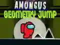 Jogo Amongus Salto Geométrico online