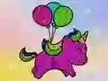 Jogo Livro de Colorir Unicórnios Brilhantes online Jogo Livro de Colorir Unicórnios Brilhantes online