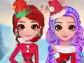 Jogo Roupa de Natal para meninas Arco-íris online Jogo Roupa de Natal para meninas Arco-íris online