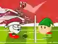 Jogo Futebol de Cabeça de Inverno do Santa online Jogo Futebol de Cabeça de Inverno do Santa online