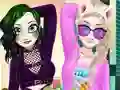 Jogo Princesa Ella Soft vs Grunge online Jogo Princesa Ella Soft vs Grunge online