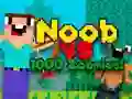 Jogo Noob vs 1000 Zumbis online Jogo Noob vs 1000 Zumbis online