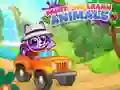 Jogo Pinte e aprenda sobre animais online