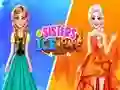 Jogo Irmãs Gelo Vs Chama online Jogo Irmãs Gelo Vs Chama online