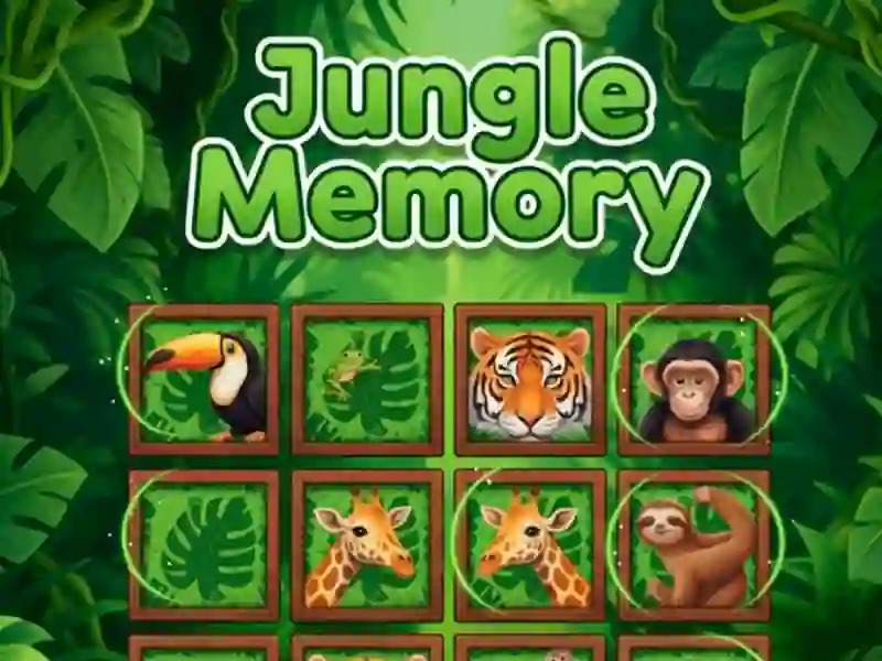 Jogo Memória da Selva online