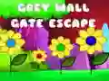 Jogo Escape do portão da parede cinza online