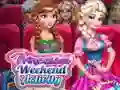 Jogo Atividades de Fim de Semana das Princesas online Jogo Atividades de Fim de Semana das Princesas online