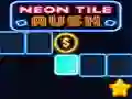 Jogo Corrida de Azulejos Neon online Jogo Corrida de Azulejos Neon online