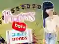 Jogo Princesa Tendências Quentes de Verão online
