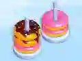 Jogo Divertido Classificação de Donuts online Jogo Divertido Classificação de Donuts online