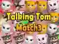Jogo Talking Tom Match 3 online