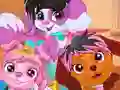 Jogo Animais de Estimação Fofos: Vestir no Verão online