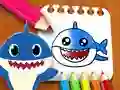 Jogo Livro de Colorir Baby Shark online Jogo Livro de Colorir Baby Shark online