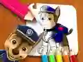 Jogo Livro de Colorir da Patrulha Canina online Jogo Livro de Colorir da Patrulha Canina online