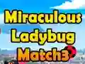 Jogo Miraculous Ladybug Match3 online Jogo Miraculous Ladybug Match3 online