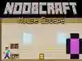 Jogo Noobcraft: Fuga da Casa online Jogo Noobcraft: Fuga da Casa online
