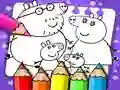 Jogo Livro de Colorir da Peppa Pig online