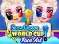 Jogo Copa do Mundo Rainha do Gelo Arte Facial online