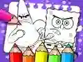 Jogo Livro de Colorir do Bob Esponja online Jogo Livro de Colorir do Bob Esponja online