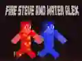 Jogo Demitir Steve e Água Alex online Jogo Demitir Steve e Água Alex online