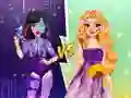 Jogo Princesas: Robô Cibernético vs Natureza online Jogo Princesas: Robô Cibernético vs Natureza online