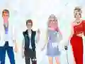 Jogo Superstar Dress Up Familiar online Jogo Superstar Dress Up Familiar online