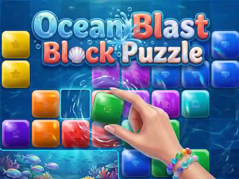 Jogo Ocean Blast Block Puzzle online