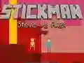 Jogo Stickman Steve vs Alex Nether online Jogo Stickman Steve vs Alex Nether online