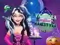 Jogo Vampira Desafio de Penteados Assustadores online Jogo Vampira Desafio de Penteados Assustadores online