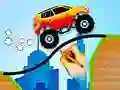 Jogo Desenhe e Salve o Carro online