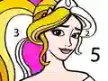Jogo Princesa Colorir Por Números online