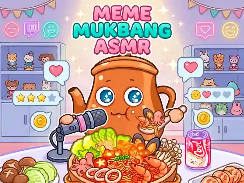 Jogo Meme Mukbang ASMR Game online