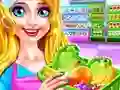 Jogo Limpeza da Menina do Supermercado online