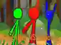 Jogo StickMan Irmãos Vs Zumbis online