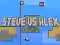 Jogo Steve vs Alex: Homem Foguete online Jogo Steve vs Alex: Homem Foguete online