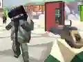 Jogo Sobrevivência de Combate em Blocos online Jogo Sobrevivência de Combate em Blocos online