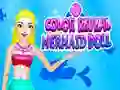 Jogo Boneca Sereia Reveladora de Cor online