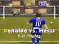 Jogo Messi vs Ronaldo Kick Tac Toe online
