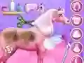 Jogo Cuidado dos Cavalos da Princesa online Jogo Cuidado dos Cavalos da Princesa online