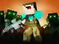 Jogo Atirador Noob Zumbi online