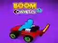Jogo Rodas Boom 3D online Jogo Rodas Boom 3D online