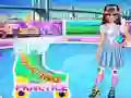 Jogo Prática de Patinação com Melhores Amigos online