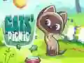 Jogo Piquenique dos gatos online Jogo Piquenique dos gatos online