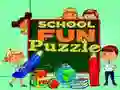 Jogo Quebra-Cabeça Divertido da Escola online