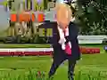 Jogo Atirador de Maçãs Trump online