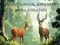 Jogo Simulador de Sobrevivência na Floresta: Evolução Animal online Jogo Simulador de Sobrevivência na Floresta: Evolução Animal online