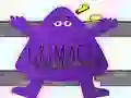 Jogo Grimace vs Sapatos Gigantes de Palhaço online