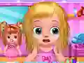 Jogo Salão de Beleza Infantil com Babysitter online Jogo Salão de Beleza Infantil com Babysitter online