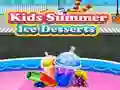 Jogo Sobremesas geladas de verão para crianças online Jogo Sobremesas geladas de verão para crianças online